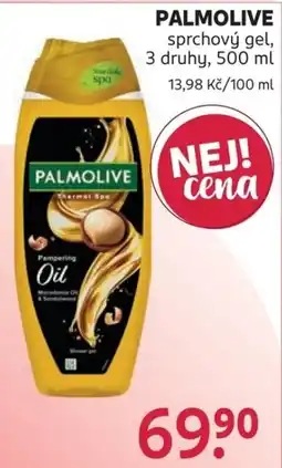 Rossmann Palmolive sprchový gel nabídka