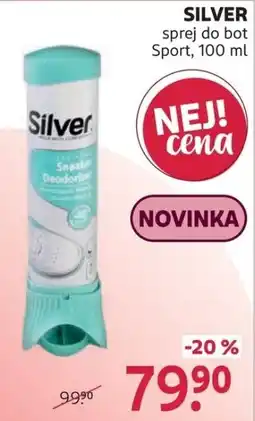 Rossmann Silver sprej do bot sport nabídka