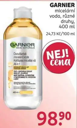 Rossmann Garnier dvoufázová micelární voda nabídka