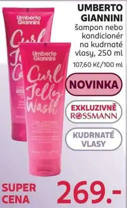 Rossmann Umberto Giannini curl jelly wash nabídka