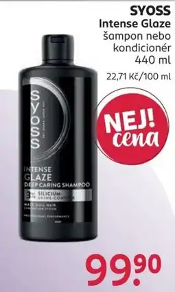 Rossmann Syoss Intense Glaze šampon nebo kondicionér nabídka