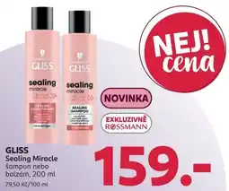 Rossmann Gliss sealing miracle nabídka
