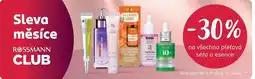 Rossmann Rossman Club pleťová séra a esence nabídka
