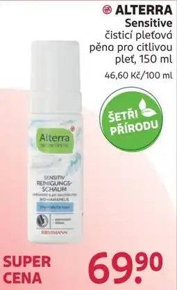 Rossmann Alterra sensitive nabídka
