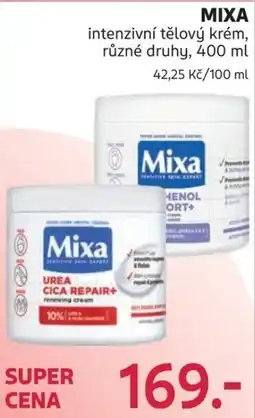Rossmann Mixa intenzivní tělový krém nabídka
