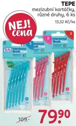 Rossmann TePe mezizubní kartáčky nabídka