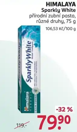 Rossmann Himalaya Sparkly White nabídka