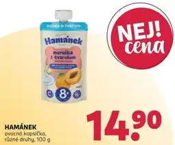 Rossmann Hamánek ovocná kapsička nabídka