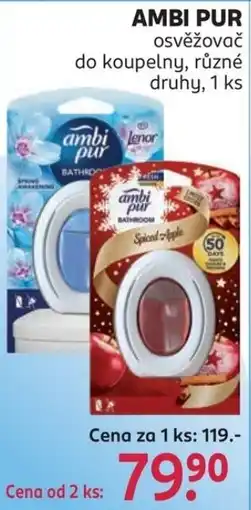 Rossmann Ambi Pur osvěžovač do koupelny nabídka
