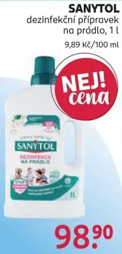 Rossmann Sanytol dezinfekce na prádlo nabídka