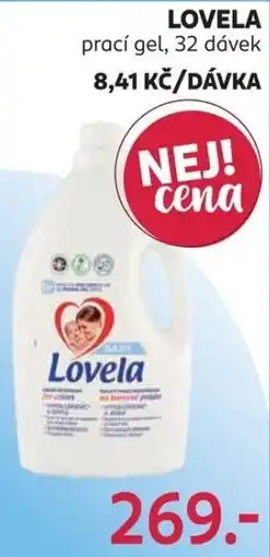 Rossmann Lovela prací gel nabídka