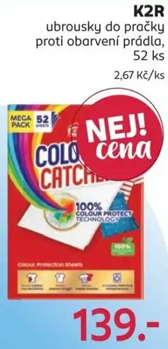 Rossmann Colour Catcher ubrousky do pračky proti obarvení prádla nabídka