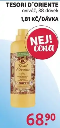 Rossmann Tesori d'Oriente aviváž nabídka