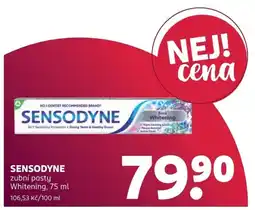 Rossmann Sensodyne zubní pasty Whitening nabídka