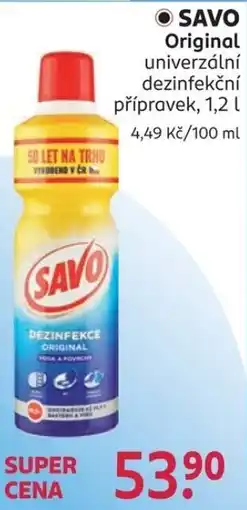 Rossmann Savo dezinfekce original nabídka
