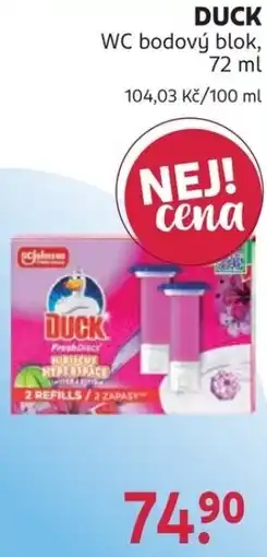 Rossmann Duck wc bodový blok nabídka