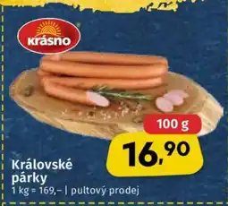 Coop Královské párky nabídka