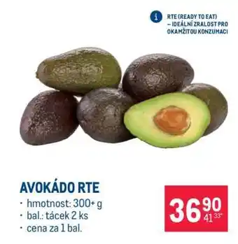 Makro Avokádo RTE nabídka