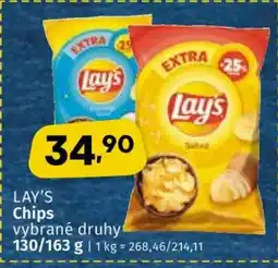 Coop Lay’s chips nabídka