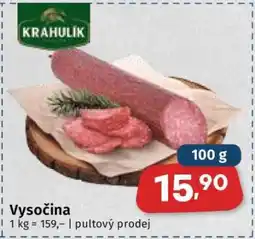 Coop Vysočina nabídka