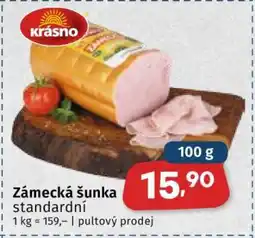 Coop Zámecká šunka nabídka
