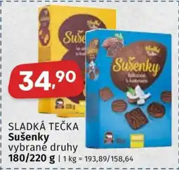Coop SLADKÁ TEČKA SUŠENKY nabídka