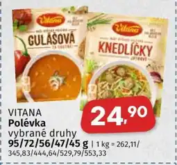 Coop Vitana Polévka nabídka