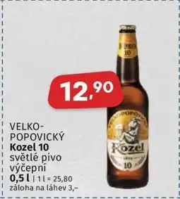 Coop Velkopopovický Kozel 10 nabídka