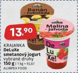 Coop KRAJANKA DELUXE SMETANOVÝ JOGURT nabídka