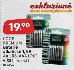 Coop COOP PREMIUM Baterie alkalické 1,5 V nabídka