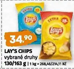 Coop Lay’s chips nabídka