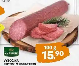 Coop Vysočina nabídka