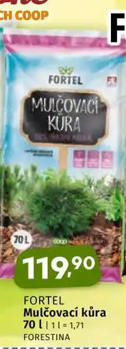 Coop FORTEL MULČOVACÍ KŮRA 70 l nabídka