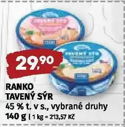 Coop RANKO TAVENÝ SÝR nabídka