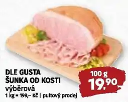 Coop DLE GUSTA Šunka od kosti nabídka