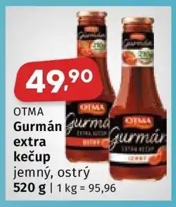 Coop OTMA GURMÁN EXTRA KEČUP nabídka