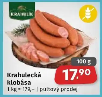 Krahulecká klobása