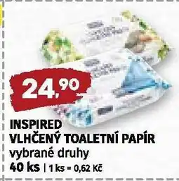 Coop INSPIRED VLHČENÝ TOALETNÍ PAPÍR nabídka