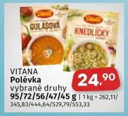 Coop Vitana Polévka nabídka