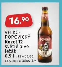 Coop VELKOPOPOVICKÝ KOZEL 12 nabídka