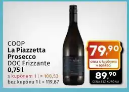 Coop Coop La Piazzetta Prosecco DOC Frizzante nabídka