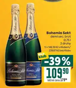 Billa Bohemia Sekt nabídka