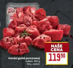 Billa Hovězí guláš porcovaný nabídka