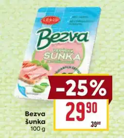 Billa Bezva Šunka nabídka