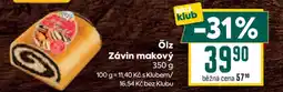 Billa Ölz Závin makový nabídka