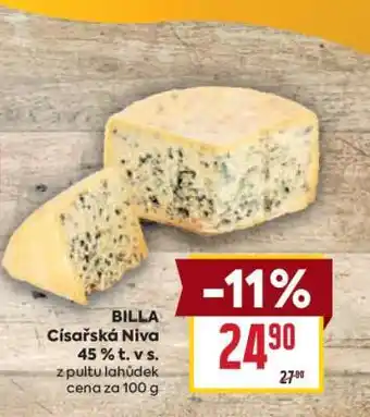 Billa BILLA Císařská Niva 45% t. v s nabídka