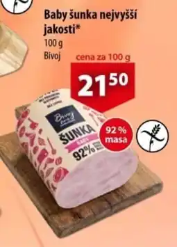 CBA Bivoj šunka baby nabídka