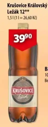 CBA Krušovice Královský Ležák 12** nabídka