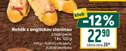 Billa Rohlík s anglickou slaninou nabídka