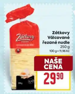 Billa Zátkovy Válcované řezané nudle nabídka